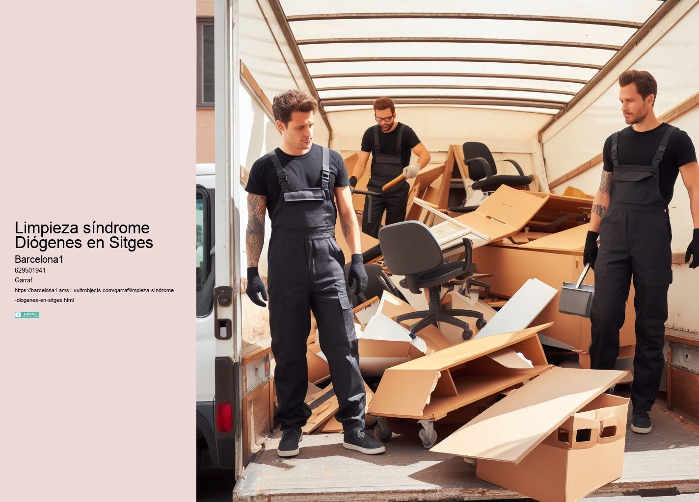 Limpieza síndrome Diógenes en Sitges