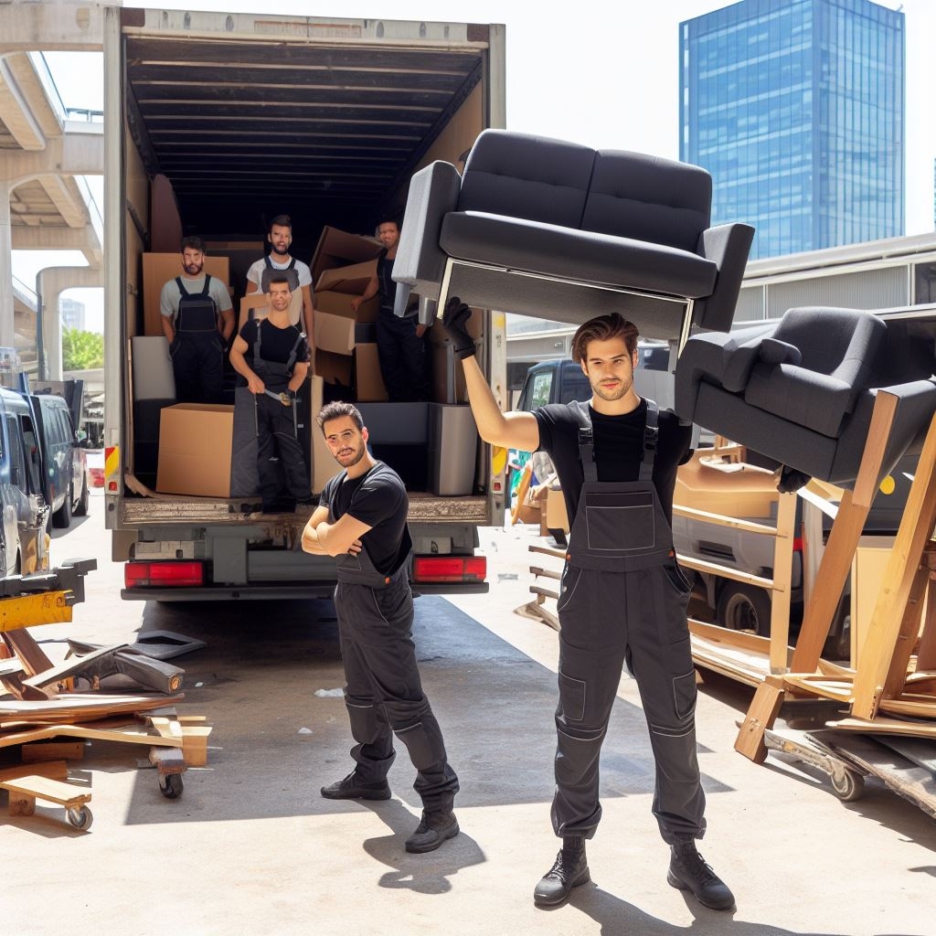 Preparativos para remodelaciones de oficina en El Bruc