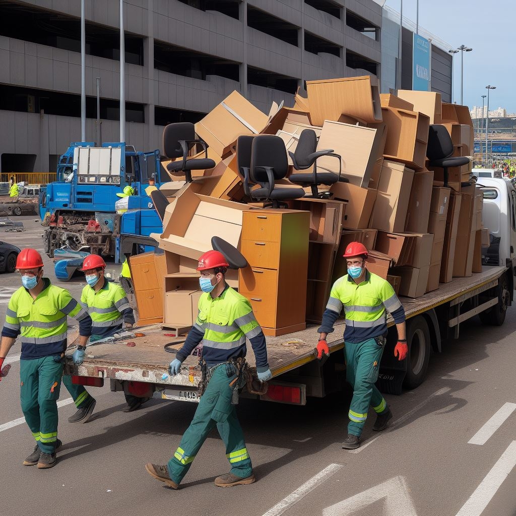 Profesionales a cargo del vaciado de tu oficina en Manresa